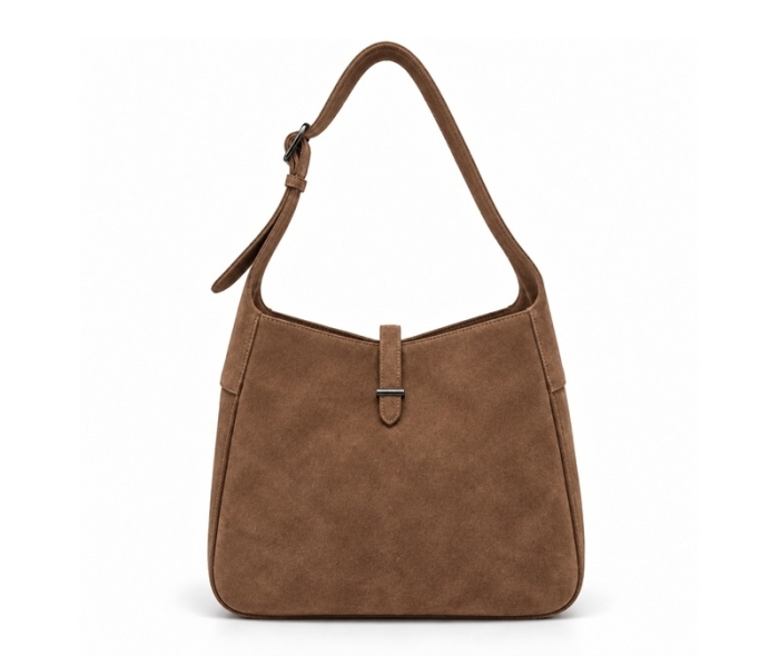HELENA SHOPPER SUEDE COFFEE